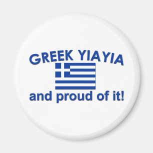 Stolzer Grieche Yia Yia Magnet