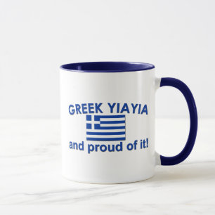 Stolzer Grieche Yia Yia Tasse
