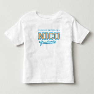Stolzer großer Bruder eines NICU graduierten T - Kleinkind T-shirt