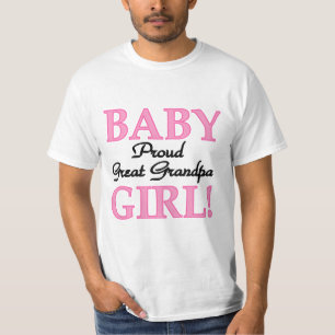 Stolzer großer Großvater der Mädchen-T - Shirts