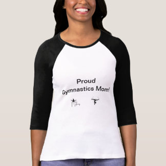 Stolzer Gymnastik-Mama-T - Shirt