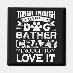 Stolzer Hundebader Inspirierende Zitate Lustiger H Magnet