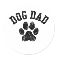 Stolzer Hundepapa Lustiger Hundebesitzer