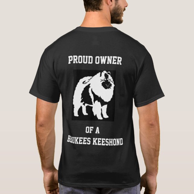 Stolzer Inhaber von einem BeauKees - HINTER T-Shirt (Rückseite)