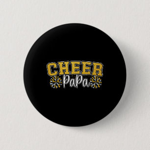 Stolzer Jubel Papa Mein Lieblings-Cheerleader nenn Button