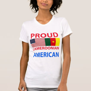 Stolzer kamerunischer Amerikaner T-Shirt