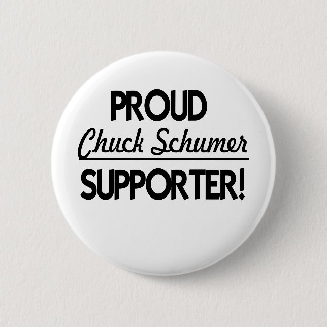 Stolzer Klemme Schumer Anhänger! Button (Vorderseite)