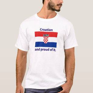 stolzer kroatischer T - Shirt