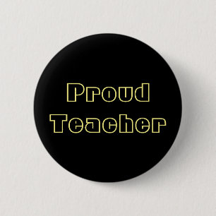 Stolzer Lehrerknopf Button