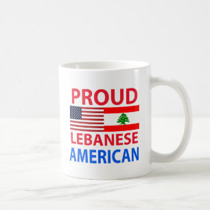 Stolzer libanesischer Amerikaner Kaffeetasse