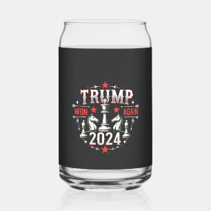 Stolzer Maga Trump hat wieder gewonnen 2025 Inaugu Dosenglas