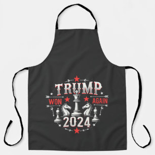 Stolzer Maga Trump hat wieder gewonnen 2025 Inaugu Schürze