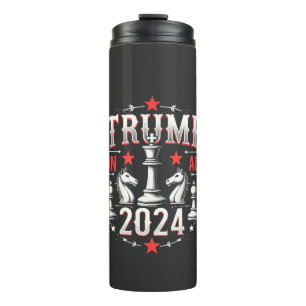 Stolzer Maga Trump hat wieder gewonnen 2025 Inaugu Thermosbecher