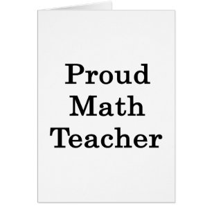 Stolzer Mathe-Lehrer