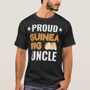 Stolzer Meerschweinchen-Onkel-Tierbesitzer Herren T-Shirt