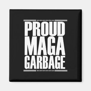 Stolzer Mega-Müll Trump-Anhänger 4 Magnet
