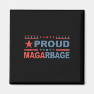 Stolzer Mega-Müll Trump-Anhänger Amerika Magnet