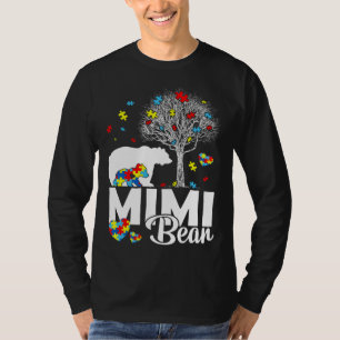 Stolzer Mimi-Bär-Autismus-Familien-Passender-Autis T-Shirt