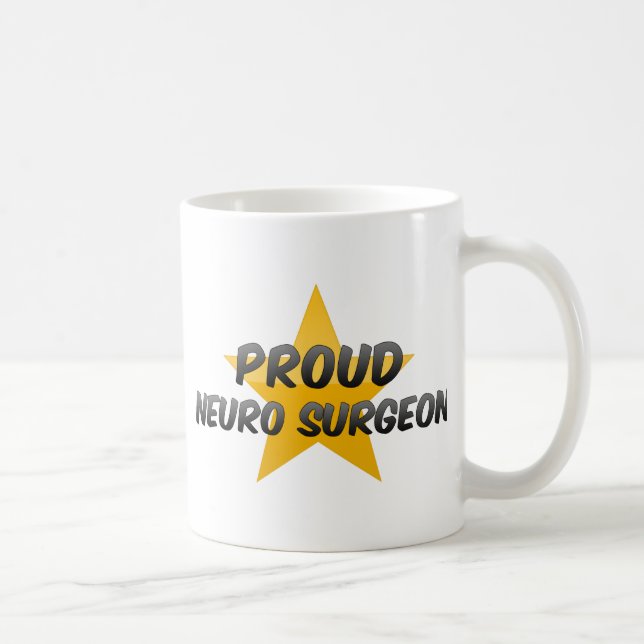 Stolzer Nerven Chirurg Kaffeetasse (Rechts)
