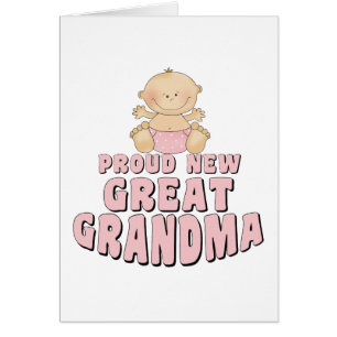 STOLZER NEUER großer Großmutter-T - Shirt