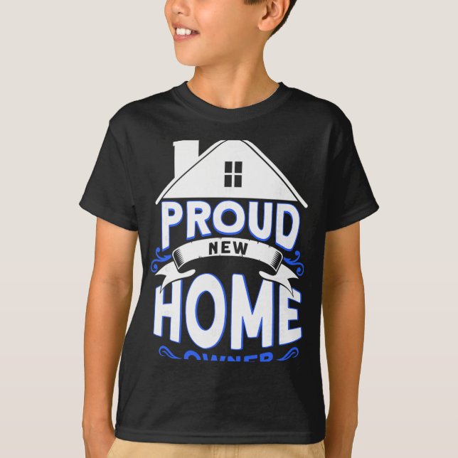 Stolzer neuer Hausbesitzer Hausbesitzer  T-Shirt (Vorderseite)