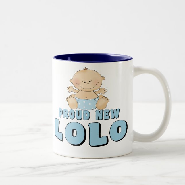 STOLZER NEUER Lolo Junge Zweifarbige Tasse (Rechts)