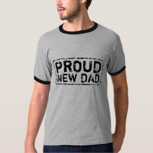 Stolzer neuer Vatit-shirt Vintager beunruhigter T-Shirt