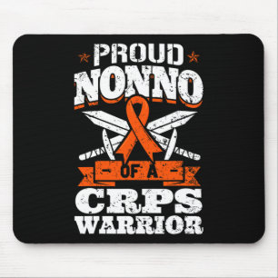 Stolzer Nonno eines CRPS-Kriegers RSD-Bewusstseins Mousepad