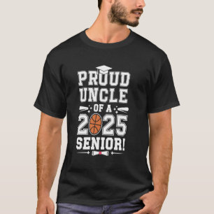 Stolzer Onkel eines 2025er Abiturienten Basketball T-Shirt