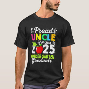 Stolzer Onkel eines 2025er Kindergarten-Absolvente T-Shirt