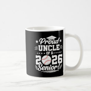Stolzer Onkel eines Baseball-Absolventen der Obers Kaffeetasse
