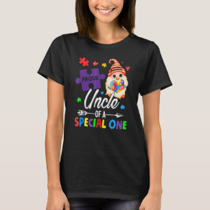 Stolzer Onkel eines besonderen Puzzle-Gnoms Autism T-Shirt