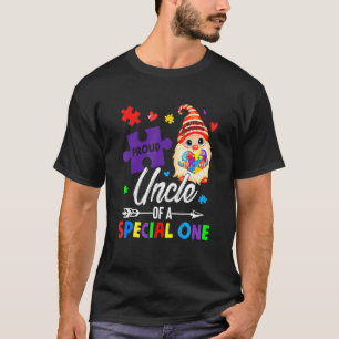 Stolzer Onkel eines besonderen Puzzle-Gnoms Autism T-Shirt