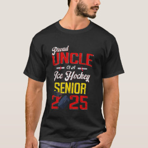 Stolzer Onkel eines Eishockey-Absolventen 2025 Abs T-Shirt