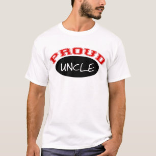 Stolzer Onkel (Schwarzes und Rot) T-Shirt