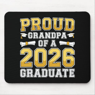 Stolzer Opa eines Absolventen von 2026 T-Shirt Cl Mousepad