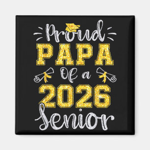 Stolzer Papa eines Absolventen der Oberstufe 2026 Magnet