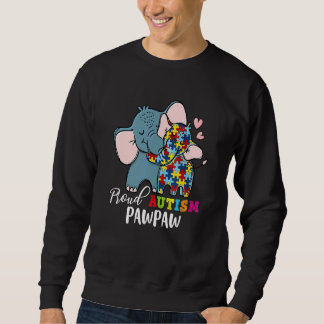 Stolzer Pawpaw-Autismus-Bewusstseins-Familien-Matc Sweatshirt