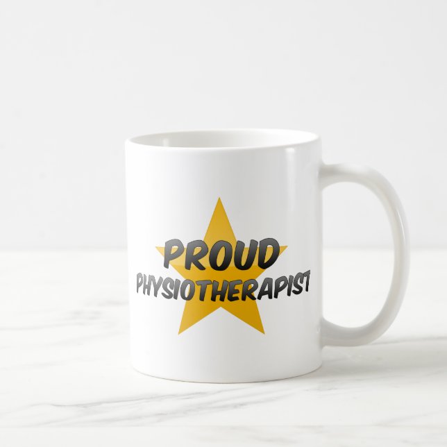 Stolzer Physiotherapeut Kaffeetasse (Rechts)