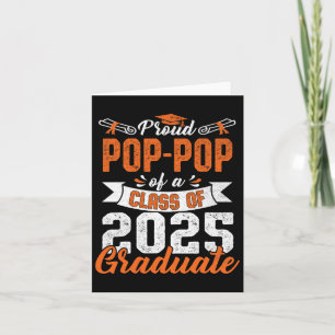 Stolzer Pop-Pop eines Cl von 2025 Grad Karte
