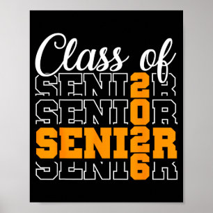 Stolzer Senior 2026 Abschluss Abiturjahrgang Poster