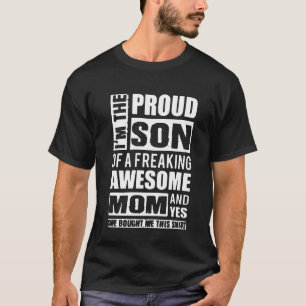 Stolzer Sohn des Ausflippens der fantastischen T-Shirt