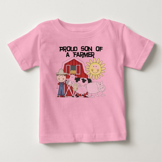 Stolzer Sohn ein Bauers-der T-Shirts und der (Vorderseite)