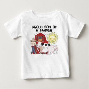 Stolzer Sohn ein Bauers-der T-Shirts und der