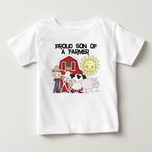 Stolzer Sohn ein Bauers-der T-Shirts und der (Vorderseite)