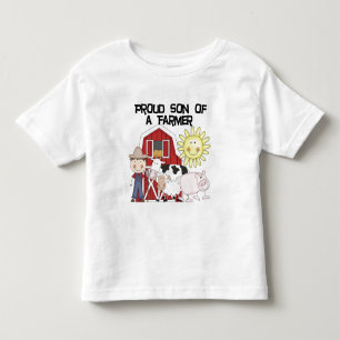Stolzer Sohn ein Bauers-der T-Shirts und der