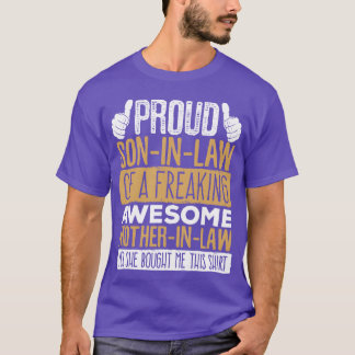 Stolzer Sohn einer erfrierenden Phantastischen Mut T-Shirt