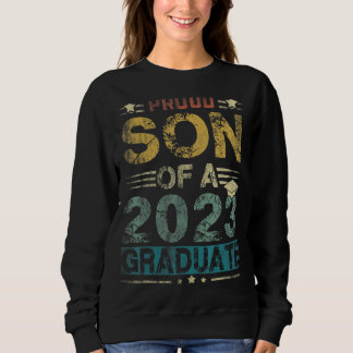 Stolzer Sohn einer Klasse von 2023 Hochschulabsolv Sweatshirt