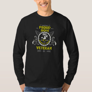 Stolzer Sohn eines Koreanischen Kriegsveteranen in T-Shirt
