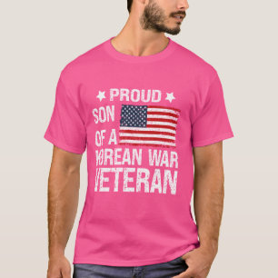 Stolzer Sohn eines Kriegsveteranen des Koreakriege T-Shirt